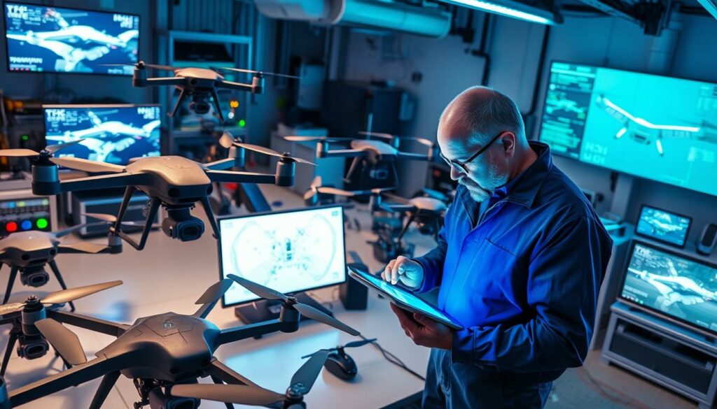 compétences techniques en drone