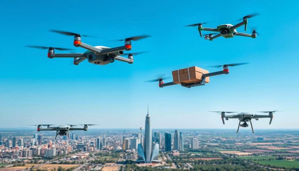 utilisation de drones